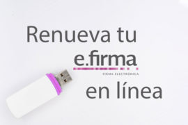 Renovar efirma en línea